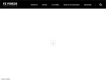 Tablet Screenshot of fz-forza.com